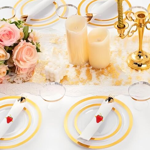 مجموعة حلقات مناديل الفراولة مكونة من 6 قطع، أبازيم حلقية مناديل الفاكهة، حلقات حامل مناديل الصيف حلقات مناديل حمراء للمزرعة لتناول الطعام الأنيق وحفلات الزفاف والاحتفالات اليومية للولائم in Kuwait