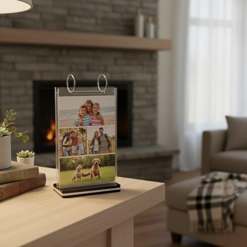 حامل قائمة قابل للطي مقاس A6 مع 6 صفحات PVC (12 عرضًا) لورق مقاس 4×6 بوصة، شاشة عرض شفافة على سطح الطاولة مع قاعدة ثابتة + 4 أكواب شفط من السيليكون لطاولة المطاعم والمقهى in Kuwait