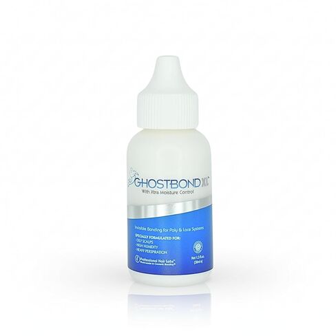 GHOSTBOND XL Hair Replacement Adhesive 1.3oz- Invisible Wig Bonding Glue: Water & Oil-Resistant, Non-Toxic, Light Hold for Secure and Natural-Looking Poly and Lace Hairpiece, Wigs & Toupee Systems in Kuwait