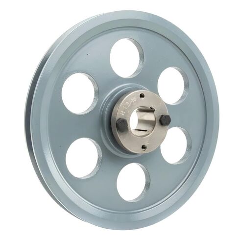 AK89H/H1-3/16 Compressors 8.75" Single Groove Pulley - for Masterdrive Mechanical Power Transmission Replacement - Belt A Section 4L w/ 1-3/16" Sheave Bushing/Cast Iron Pulley - Gray ﻿ in Saudi Arabia