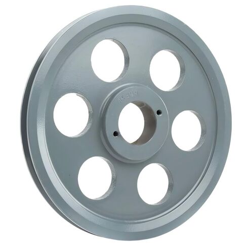 AK89H/H1-3/16 Compressors 8.75" Single Groove Pulley - for Masterdrive Mechanical Power Transmission Replacement - Belt A Section 4L w/ 1-3/16" Sheave Bushing/Cast Iron Pulley - Gray ﻿ in Saudi Arabia