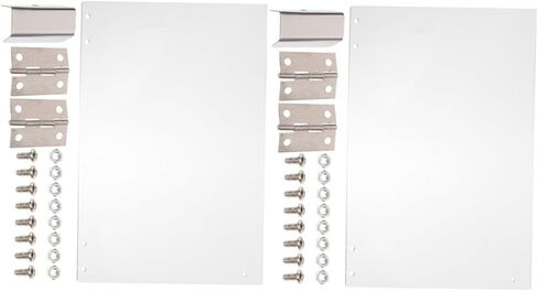 2pcs Clear Panel for Commercial Popcorn Machine Door Replacement Parts for High Usage Settings Enhanced Safety Professional Look in Saudi Arabia