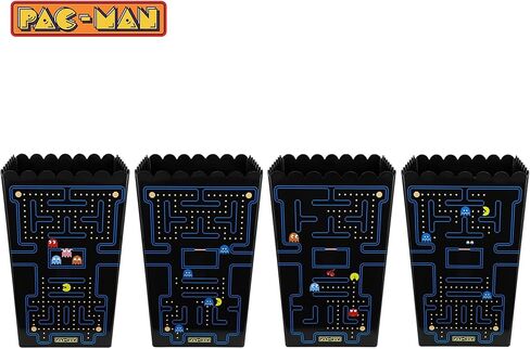 حاوية دلو الفشار مقاس 8.5 بوصة من PAC-MAN Maze | يحمل 3 لتر in Saudi Arabia