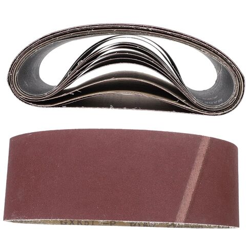VILLCASE 12pcs Sanding Belts for Belt Sander Grit Durable Abrasive Bands for Woodworking Lightweight Portable Sandpaper for Grinding Polishing in Saudi Arabia