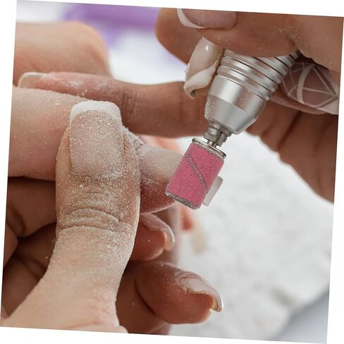 أربطة سنفرة من بارتي كيندوم لمثقاب الأظافر، ألوان مختلطة، متينة عالية القوة ومقاومة للتآكل، ملحقات لقمة مثقاب الأظافر الاحترافية لأدوات تشكيل الأظافر والباديكير in Kuwait