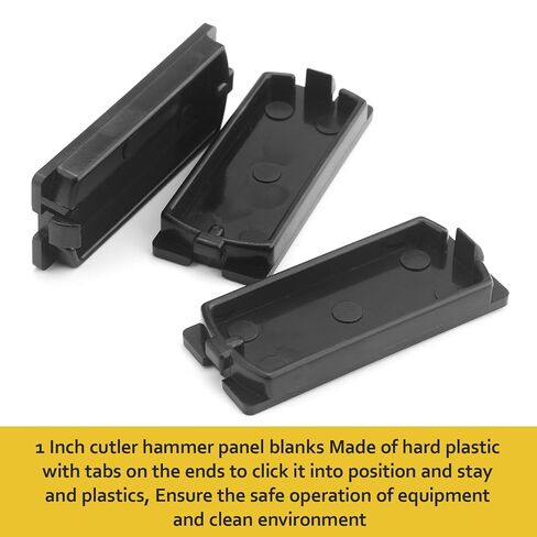 لوحة حشو الكسارة للوحة حشو قاطع الدائرة الكهربائية Eaton BRFPP تأتي مع ورق ملصق قاطع الدائرة 10 عبوات (1 بوصة) in Kuwait