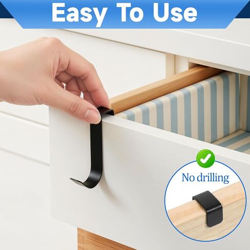 8 قطع خطافات معدنية سوداء على شكل حرف J، شديدة التحمل فوق باب الخزانة، خطافات مفردة لإكليل المطبخ، خطافات المطبخ فوق الخزانات لتعليق معطف المناشف، منظم تخزين موفر in Kuwait