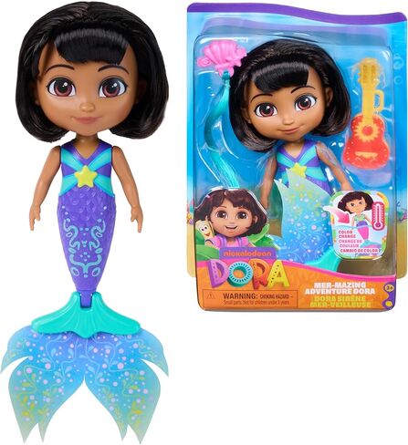 Dora, Dress Up Adventure Dora, 6-inch Doll with Removable Clothes & Accessories, Kids Toys for Girls & Boys Ages 3 and Up in Saudi Arabia