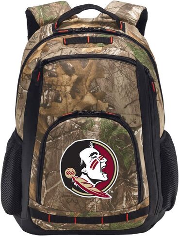 حقائب الظهر ذات شعار Camo FSU من Broad Bay Florida State - قسم الكمبيوتر المحمول! in Saudi Arabia