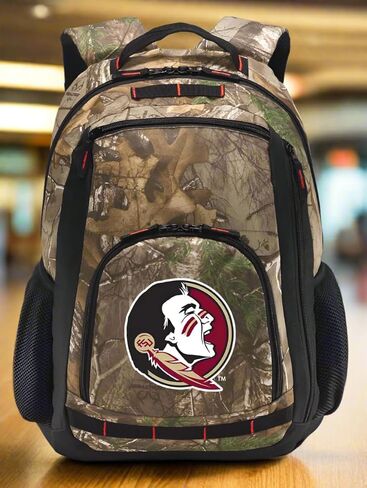حقائب الظهر ذات شعار Camo FSU من Broad Bay Florida State - قسم الكمبيوتر المحمول! in Saudi Arabia