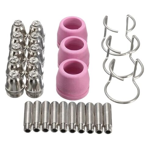 SG-55 AG-60 WSD-60 Plasma Cutting Machine Consumables Torch Nozzle Electrode Wearing Parts Kit 80Pcs Welding Nozzle in Saudi Arabia