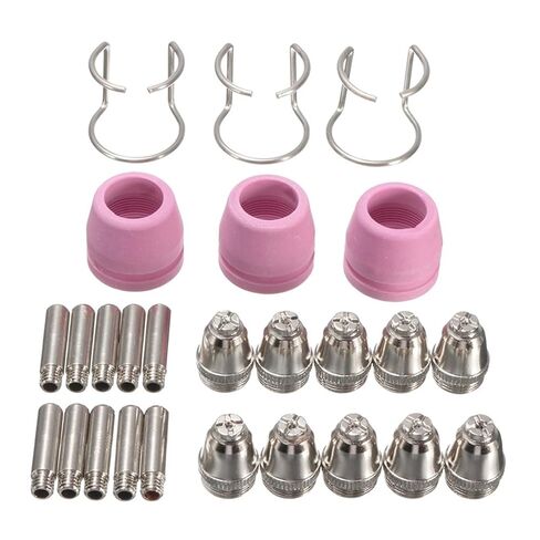 SG-55 AG-60 WSD-60 Plasma Cutting Machine Consumables Torch Nozzle Electrode Wearing Parts Kit 80Pcs Welding Nozzle in Saudi Arabia