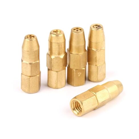 5pcs/Set Propane Gas Welding Nozzle Tips H01-2 Holder Accessories 1# 2# 3# 4# 5# Nozzle in Saudi Arabia