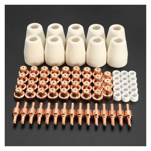 75 قطعة LG-40 PT-31 CUT40/50 ملحقات قطع البلازما نصائح أقطاب الشعلة فوهات قطع الهواء الاستهلاكية فوهة لحام in Saudi Arabia