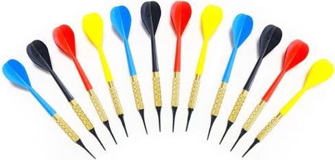 Game Room Guys Arachnid Commercial Plastic Soft Tip Dart Set in Kuwait