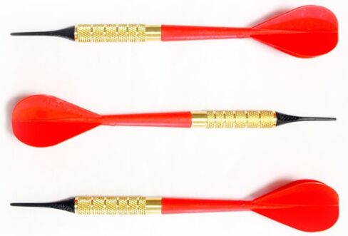 Game Room Guys Arachnid Commercial Plastic Soft Tip Dart Set in Kuwait