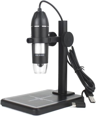 Digital Microscope 8 LEDs 2Mp Electronic Microscope Endoscope Zoom Camera Magnifier in Saudi Arabia