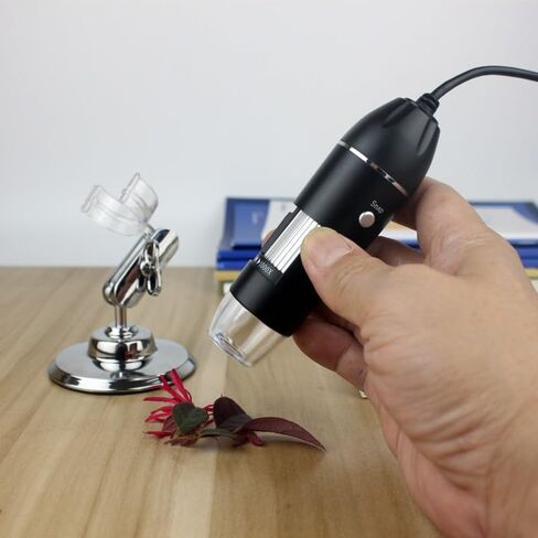 Digital Microscope 8 LEDs 2Mp Electronic Microscope Endoscope Zoom Camera Magnifier in Saudi Arabia
