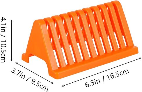 GARVALON 2Pcs Glass Slide Drying Rack Glass Slide Drain Shelf Drain Stand for Lab Use Storage and Drying in Kuwait