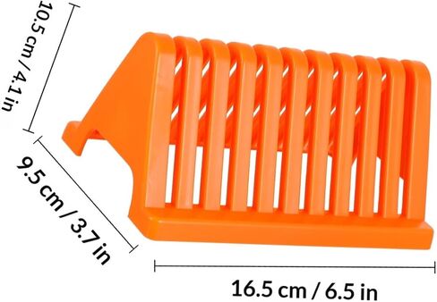 2 Pieces Glass Slide Drying Rack Laboratory Glass Plate Drain Stand for Protein Electrophoresis Gel Preparation Medical Lab Storage Shelf in Saudi Arabia