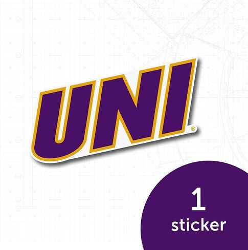 ملصق جامعة صبار الصحراء لشمال أيوا ملصق UNI Panthers ملصق حائط من الفينيل‏ للكمبيوتر المحمول زجاجة مياه سجل قصاصات السيارة (IND 00011) in Saudi Arabia