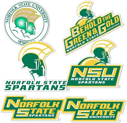 Desert Cactus Norfolk State University Sticker NSU Spartans Vinyl Decals Laptop Water Bottle Car Scrapbook T2 (Type 2-2) in Saudi Arabia
