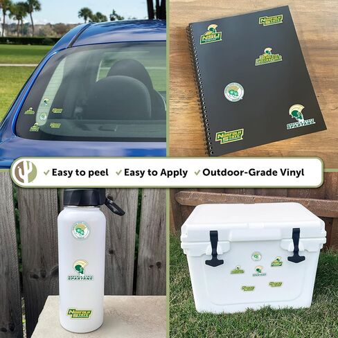 Desert Cactus Norfolk State University Sticker NSU Spartans Vinyl Decals Laptop Water Bottle Car Scrapbook T2 (Type 2-2) in Saudi Arabia