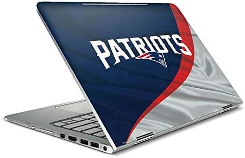 Skinit Decal Laptop Skin Compatible with Spectre x360 15.6in (2-in-1) - Officially Licensed NFL New England Patriots Design in Saudi Arabia