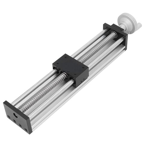 300mm Stroke CNC Linear Stage Motion Actuator for Router Machines, Aluminum Alloy, with Hand Crank Move for Precision Displacement, Suitable for Industrial Production in Saudi Arabia