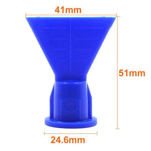 Wave Shape Silicon Cone for Cartridge Caulking Spare Part Nozzle Spray Tip for Sealant Dispenser Syringe Accessory 10Pcs/Lot Welding Nozzle in Saudi Arabia