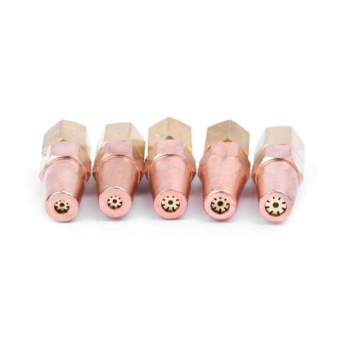 5 Pcs H01-6 Propane Gas Welding Nozzle Oxygen Contact Tips Holder Nozzle in Saudi Arabia