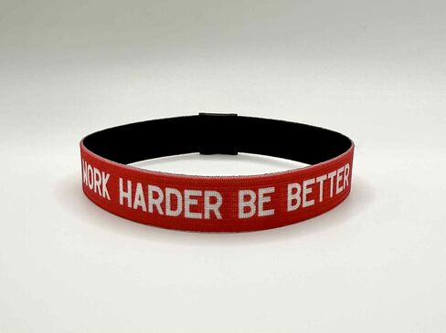 سوار معصم Work Harder Be Better ذو وجهين - سوار معصم تشارلي كيرك - سوار معصم Work Harder Be Better in Saudi Arabia