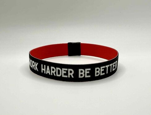 سوار معصم Work Harder Be Better ذو وجهين - سوار معصم تشارلي كيرك - سوار معصم Work Harder Be Better in Saudi Arabia