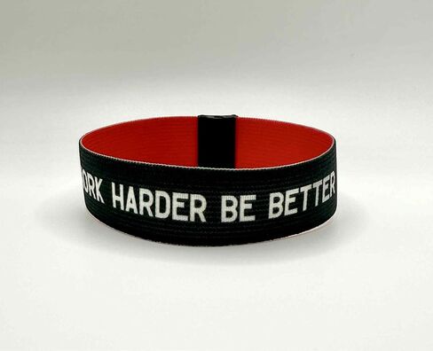 سوار معصم Work Harder Be Better ذو وجهين - سوار معصم تشارلي كيرك - سوار معصم Work Harder Be Better in Saudi Arabia