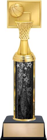 جائزة Black Star Trophy لكرة السلة Slam Dunk مقاس 11 بوصة قابلة للتخصيص، أنقشها الآن in Kuwait