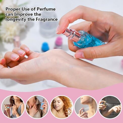 WEBEEDY 6 Sets Perfume Making Kit Complete Fragrance Crafting Gifts Set DIY Fun with Essential Oils, Glass Bottles, Colorants & Tools for Women Personalized Perfumes Scent Birthday Gift in Saudi Arabia