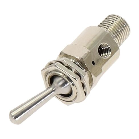 Air Pneumatic Mechanical Valve TAC2-3V Exhaust Valve 2 Position 3 Way M5 Female 1/8 Male Thread Toggles Switch(TAC2-3V -PC4MM) in Saudi Arabia