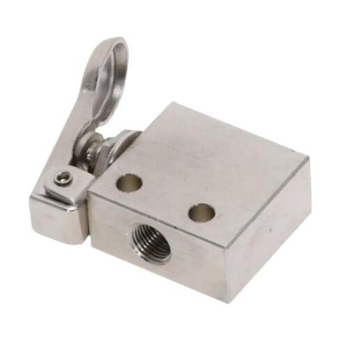 Mechanical Valve TAC2-31P 1/8" Thread 2 Position 3 Way Spring Return Lever Air Pneumatic Switch Fittings(PC 4mm Fittings) in Kuwait