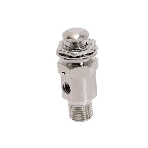 Exhaust Valve 2 Position 3 Way M5 Female 1/8" Male Thread Button Switch TV-3P Air Pneumatic Mechanical Valve(4MM) in Kuwait