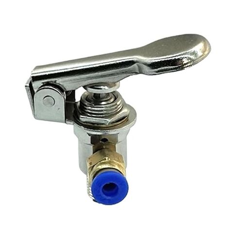 Air Pneumatic Mechanical Valve TAC2-3P Exhaust Valve 2 Position 3 Way M5 Female 1/8 Male Thread Lever Button Switch(TAC2-3P -PC8MM) in Kuwait