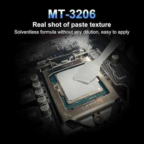 Maxtor MTP-3208 200g High Performance CPU Heatsink Thermal Paste, Thermal Grease for Industrial，PS5,Xbox， PC Automotive Electronics Power Modules, Non-Conductive (MTP-3206,200G) in Kuwait