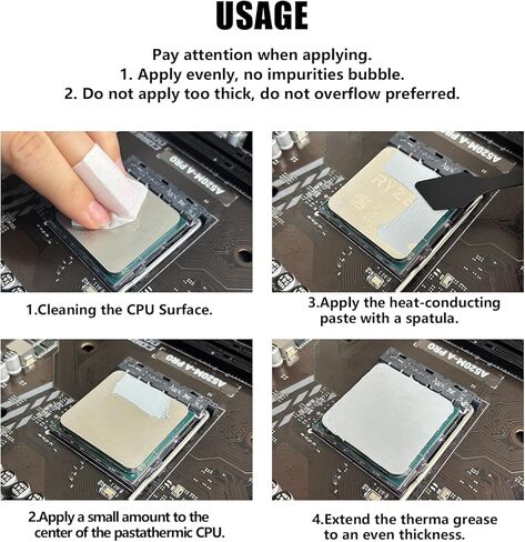 Maxtor MTP-3208 200g High Performance CPU Heatsink Thermal Paste, Thermal Grease for Industrial，PS5,Xbox， PC Automotive Electronics Power Modules, Non-Conductive (MTP-3206,200G) in Kuwait