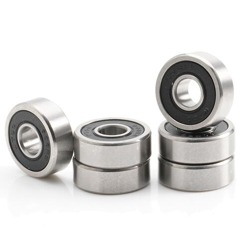 606RS تحمل 6*17*6 ملم ABEC-5 (10 قطعة) مصغرة المطاط مختومة 606-2RS 6x17x6mm الكرات 606 2RS in Kuwait