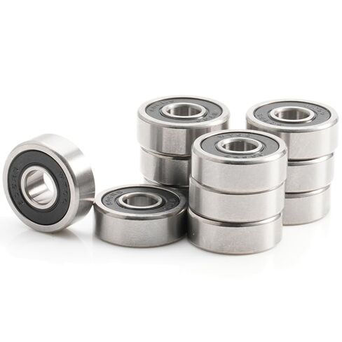 606RS تحمل 6*17*6 ملم ABEC-5 (10 قطعة) مصغرة المطاط مختومة 606-2RS 6x17x6mm الكرات 606 2RS in Kuwait