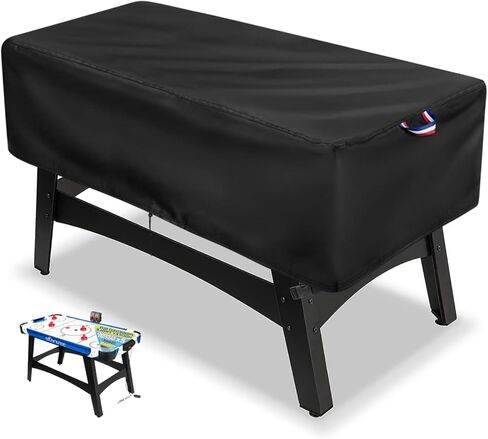 Air Hockey Arcade Table Cover,Dustproof and Waterproof Table Top Air Hockey Game Cover for Family Game Tables,55"L x 27.5"W x 20"H in Kuwait