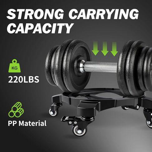 Foldable Bucket Dolly with 5 Wheels, 360°Car Wash Bucket Roller,Heavy Duty Wagon Perfect for Car Wash, Waxing,Up to 265 lbs in Saudi Arabia