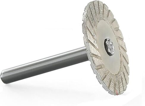 Diamond Cutting Circular Saw Blade with Mandrel 6mm for Wood Metal Stone Granite Marble Cutting Rotory Tool (Color : A, Size : 2) in Saudi Arabia