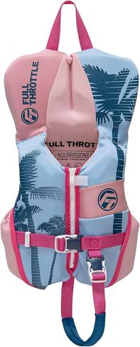 Full Throttle Rapid Dry Flex-Back Infant Life Jacket – U.S. Coast Guard and Transport Canada Approved, fits Infants Less Than 30 pounds in Saudi Arabia
