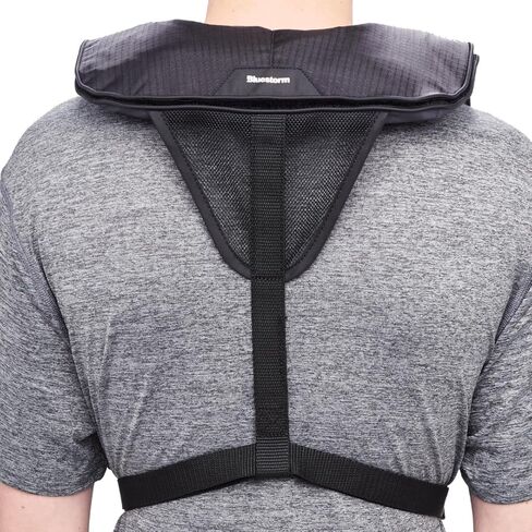 BLUESTORM Cirrus 26 سترة نجاة قابلة للنفخ PFD للبالغين (أزرق ساحلي) | وافق خفر السواحل الأمريكي (USCG) على سترة النجاة الأوتوماتيكية ذاتية النفخ مع تجاوز يدوي... in Kuwait