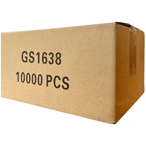 meite 16 Gauge 1/2-Inch Crown Staples, 1-1/2 Inch Length Galvanized Heavy-Duty Construction Narrow Crown Staples for Roofing Truss Assembly Fencing Siding Upholstery, GS-Style 10,000 PCS in Saudi Arabia